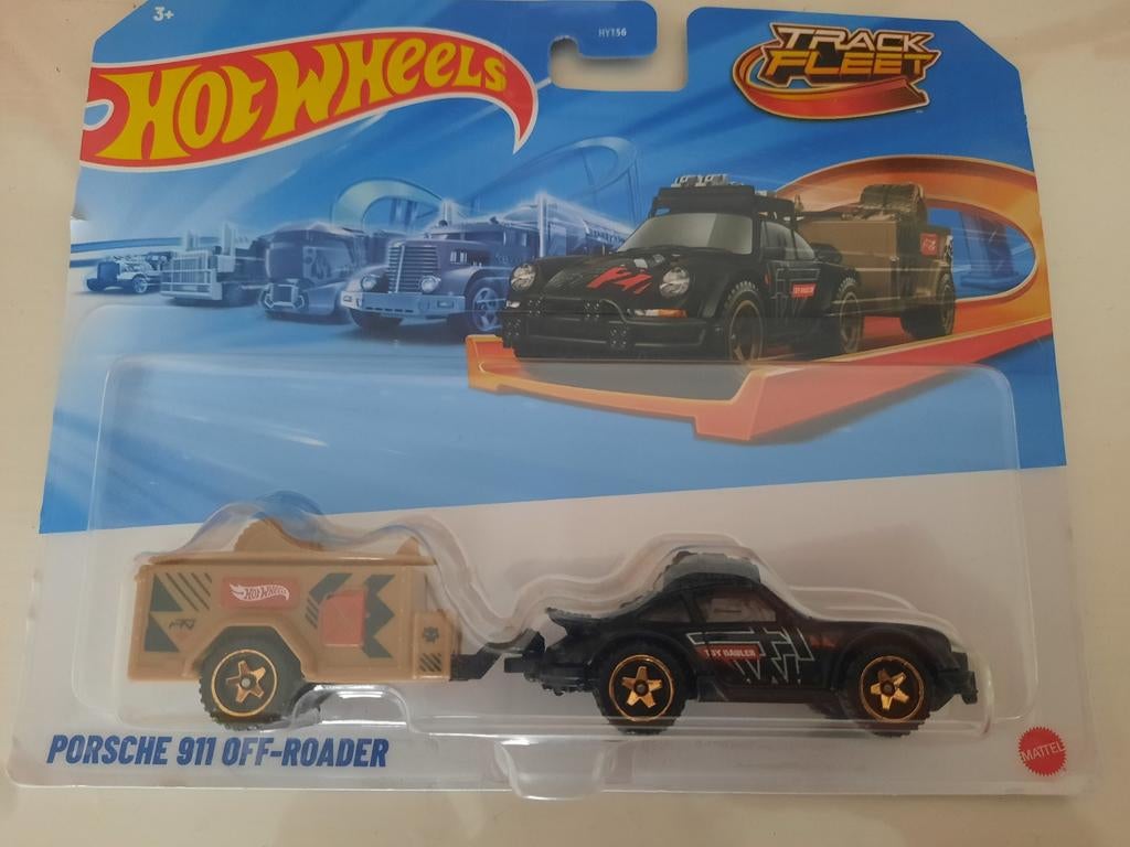 Hot Wheels Porsche Fleet track, Ophalen of Verzenden, Gebruikt, Auto