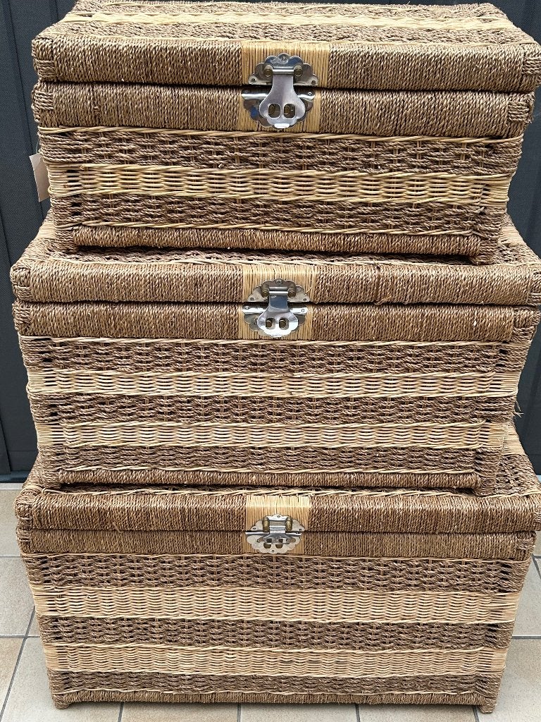 Drie rieten manden, Ophalen, Gebruikt, Mand, Riet