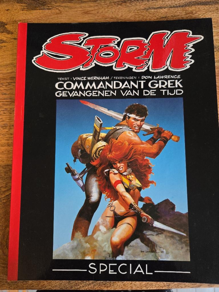 Storm Special - commandant Grek - Don Lawrence 1995, Boeken, Stripverhalen, Gelezen, Eén stripboek, Ophalen of Verzenden