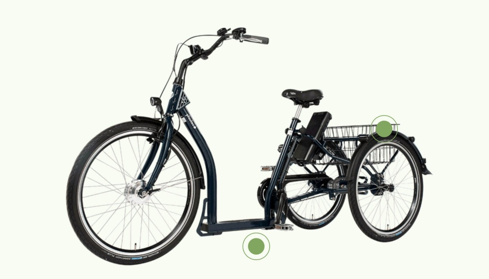 elektrische driewielfiets, Fietsen en Brommers, Ophalen, Terugtraprem