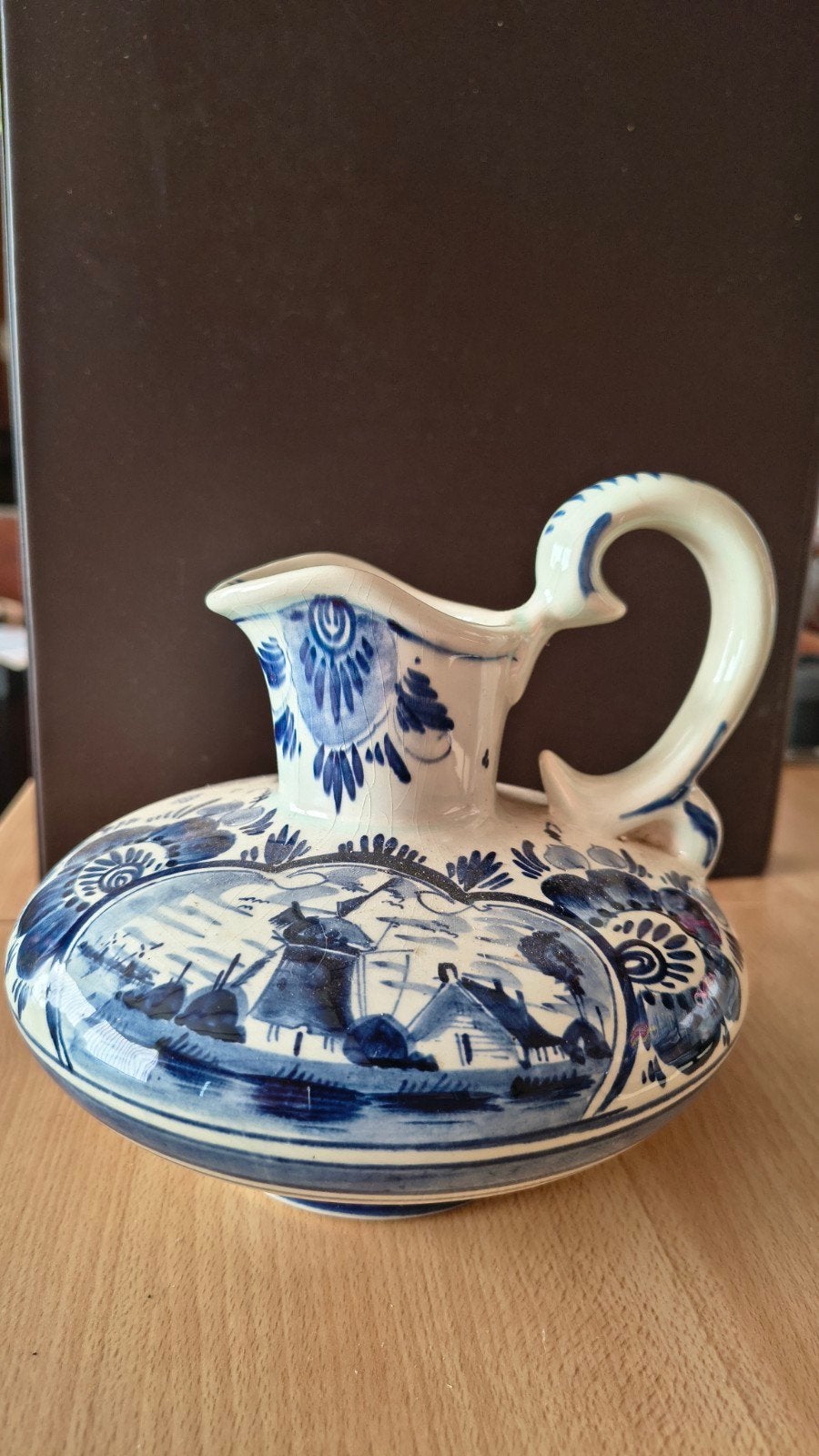 carafe de Delfs., Antiek en Kunst, Ophalen