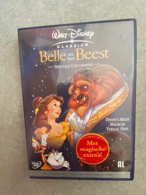 2-disc DVD Belle en het Beest  van Walt Disney Classics, Europees, Bonusmateriaal, Tekenfilm, Alle leeftijden