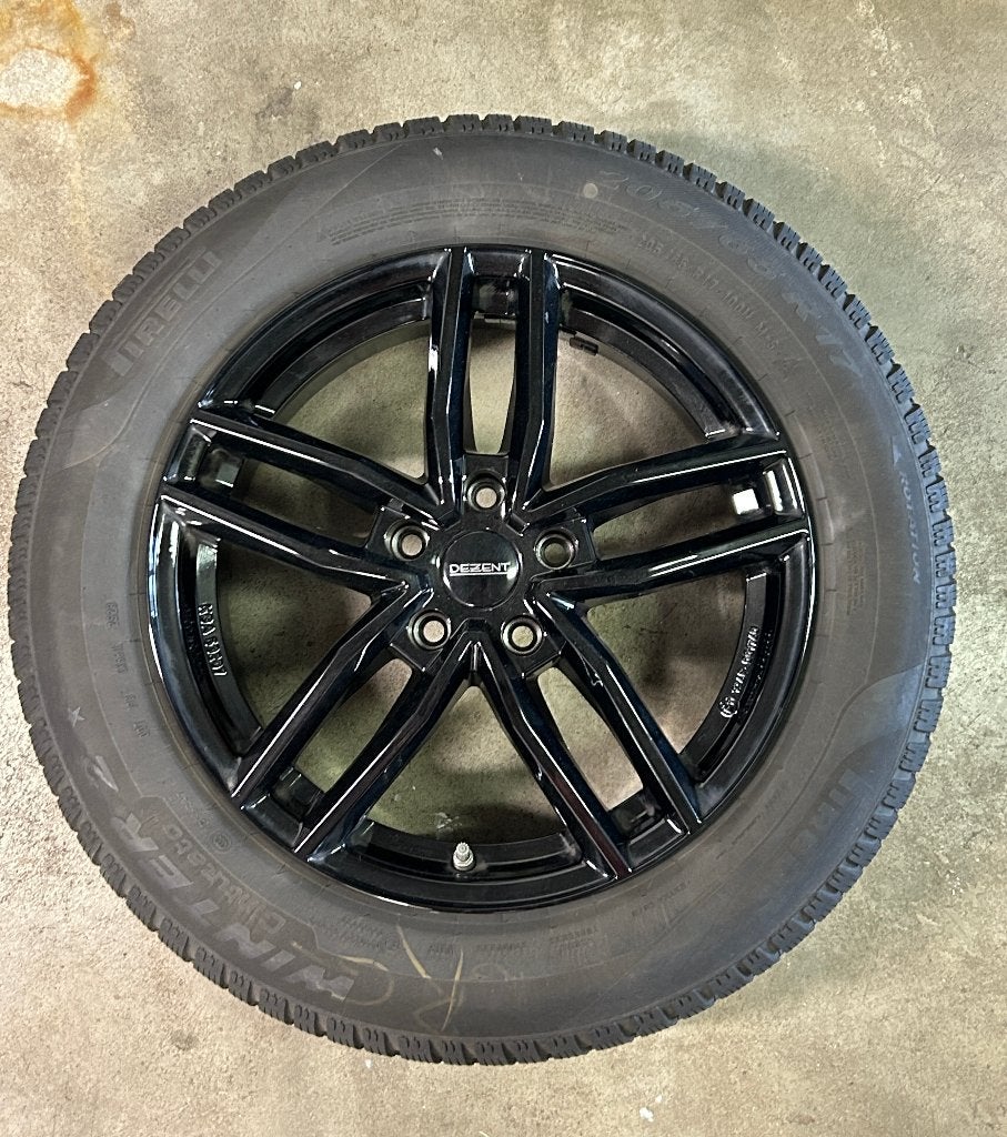Jante Dezent TR Black 7.5x17 5x112 ET41 *BMW X1 U11, Pneus et Jantes, Pneus hiver, Véhicule de tourisme, 205 mm