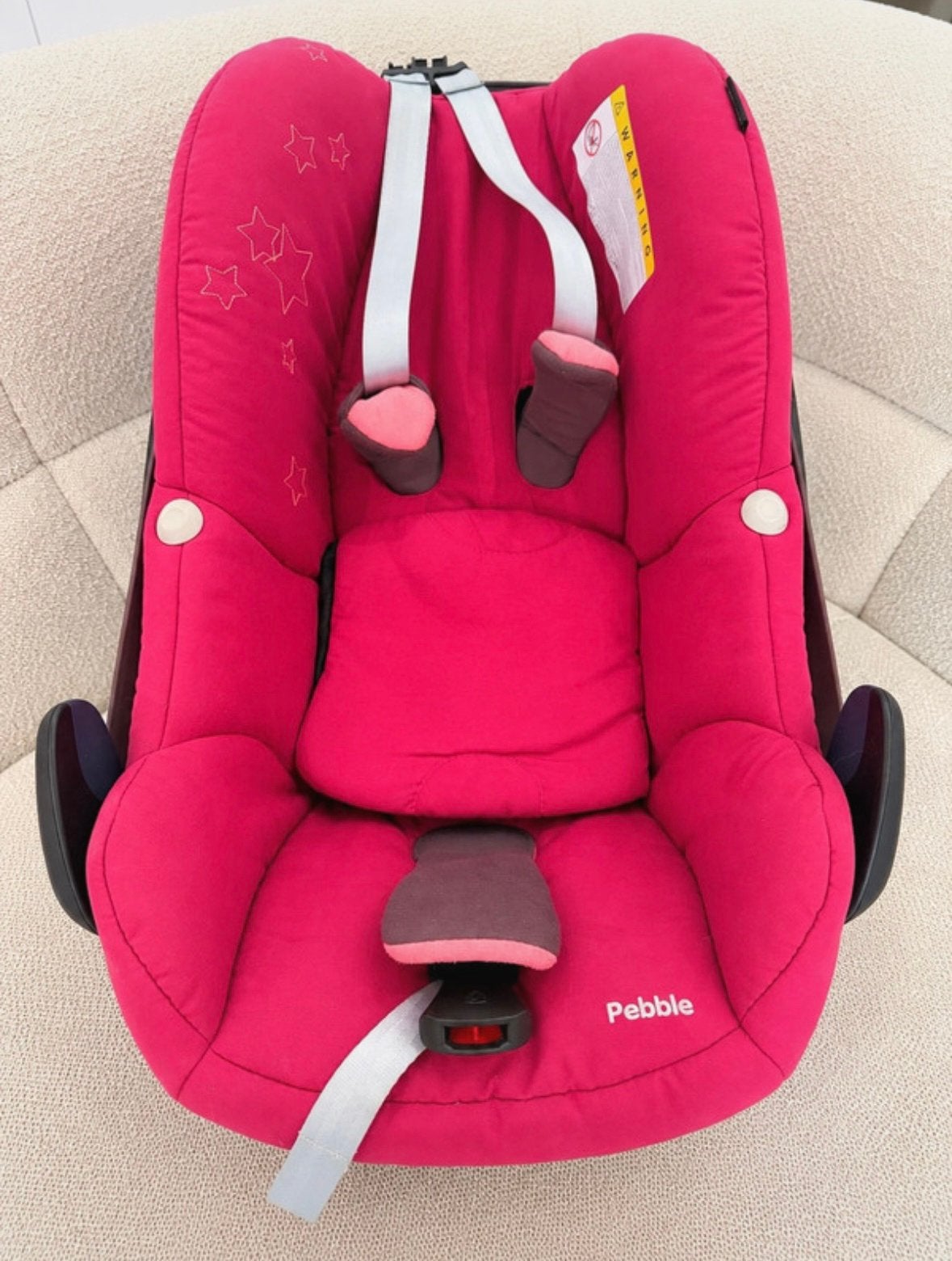 Vends siège auto Maxi-Cosi Pebble de couleur rose, Enfants & Bébés, Sièges auto, Comme neuf, Maxi-Cosi, Enlèvement ou Envoi
