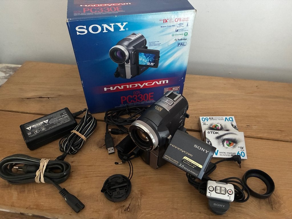 Sony Handycam - PC330E Mini DV Nightshot, Audio, Tv en Foto, Gebruikt, 20x of meer, Ophalen of Verzenden, Camera