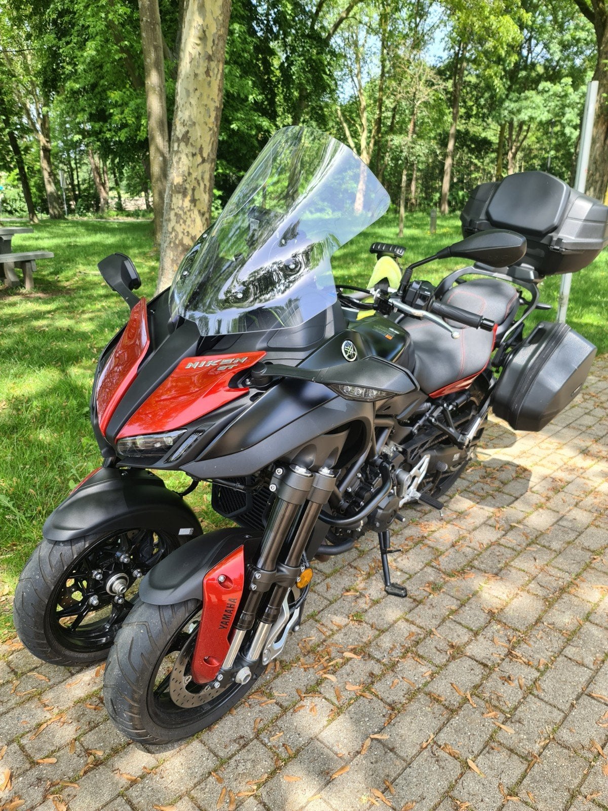 yamaha niken gt (btw moto), Motoren, Traction Control, Motorrijbewijs A, Bedrijf, 3 cilinders