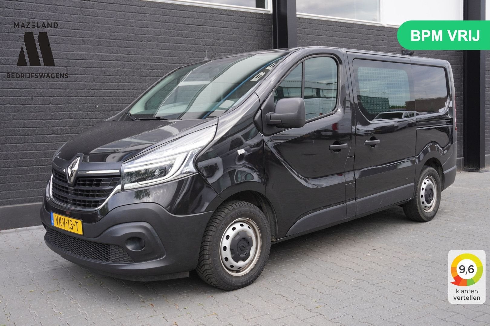 Renault Trafic 2.0 dCi 145PK Automaat 2x Schuifdeur EURO 6 -, Automaat, Parkeersensor, Renault, Zwart