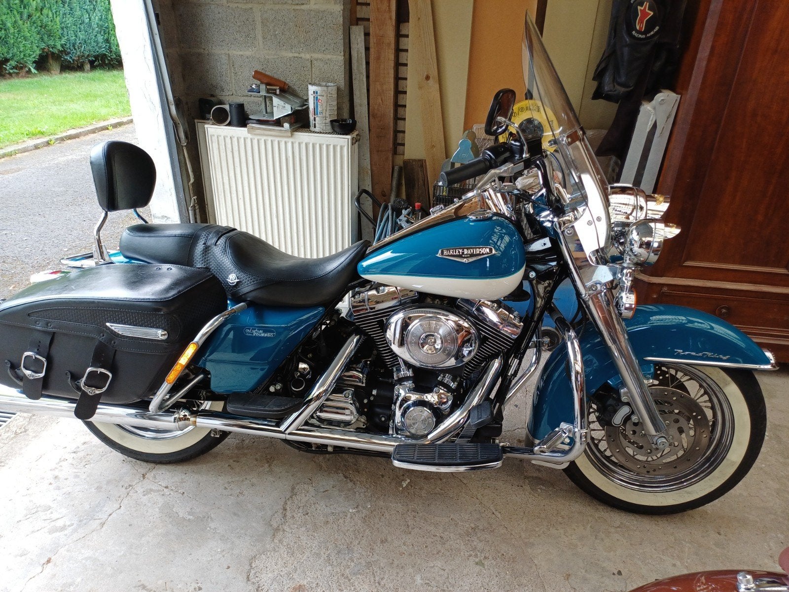 harley davidson  road king, Motos