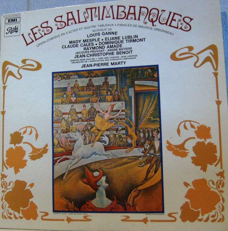 dubbel LP Les Saltimbanques - Comische opera in 3 bedrijven, Opera of Operette, Ophalen of Verzenden, Zo goed als nieuw, 12 inch