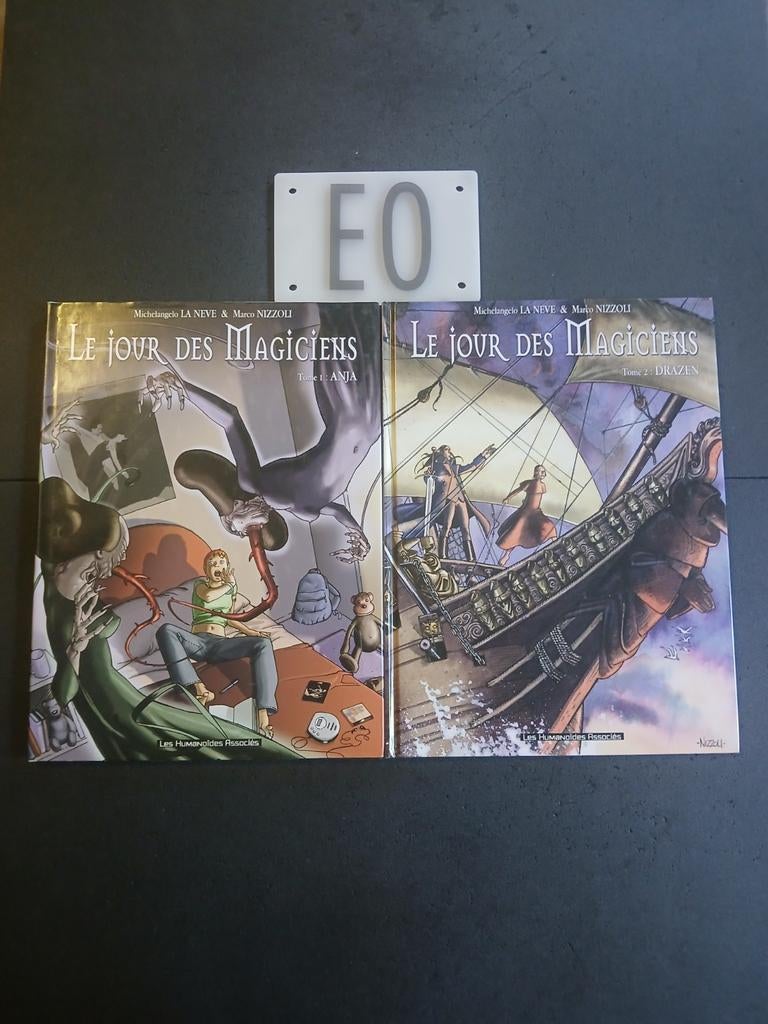 Lot de 2 bd le jour des magiciens 1 et 2,EO, Enlèvement ou Envoi
