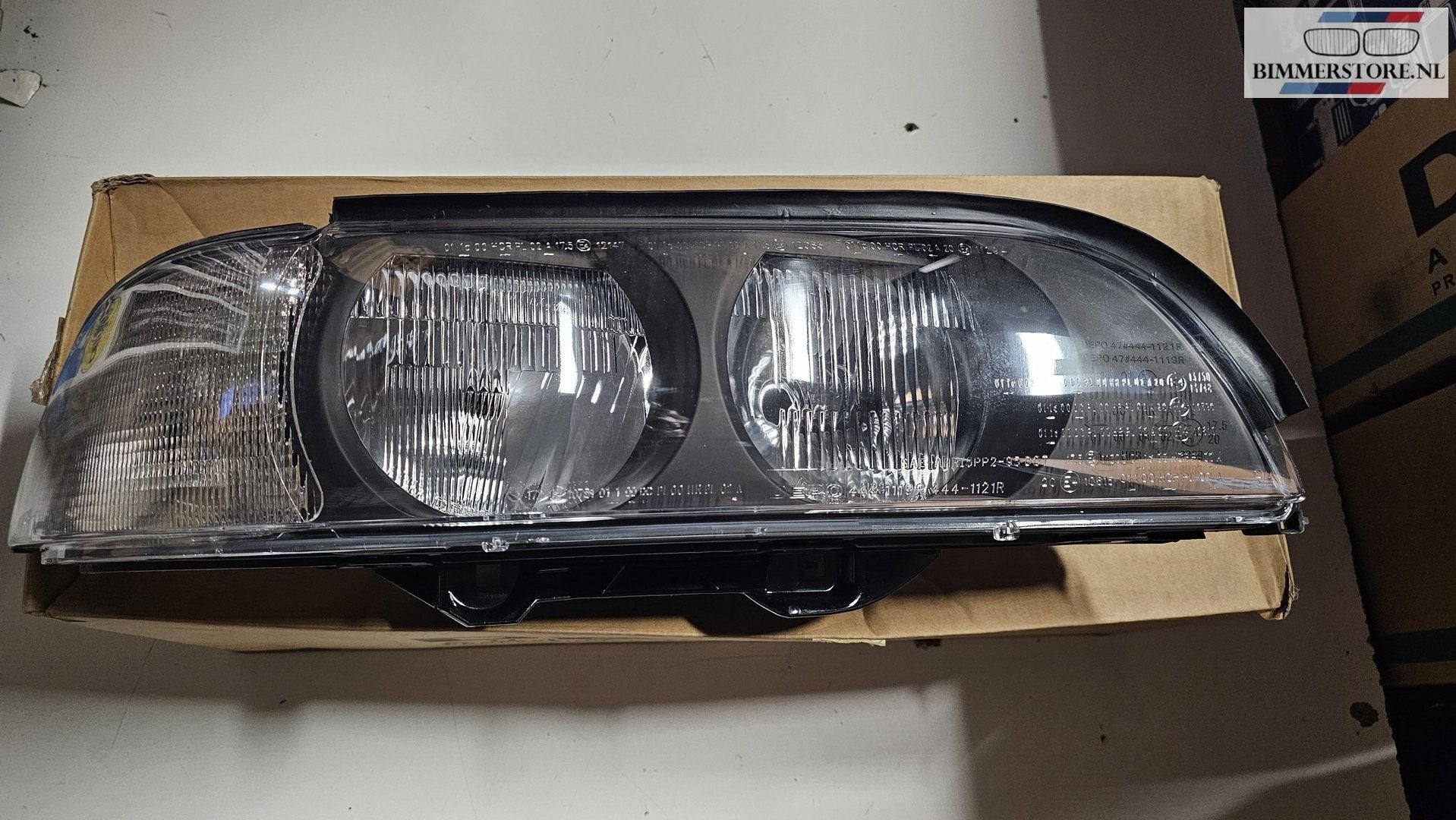 Koplamp rechts H7 HB3 Depo wit knipperlicht  BMW 5 serie E39, Auto-onderdelen, Gebruikt, -, -, Ophalen of Verzenden