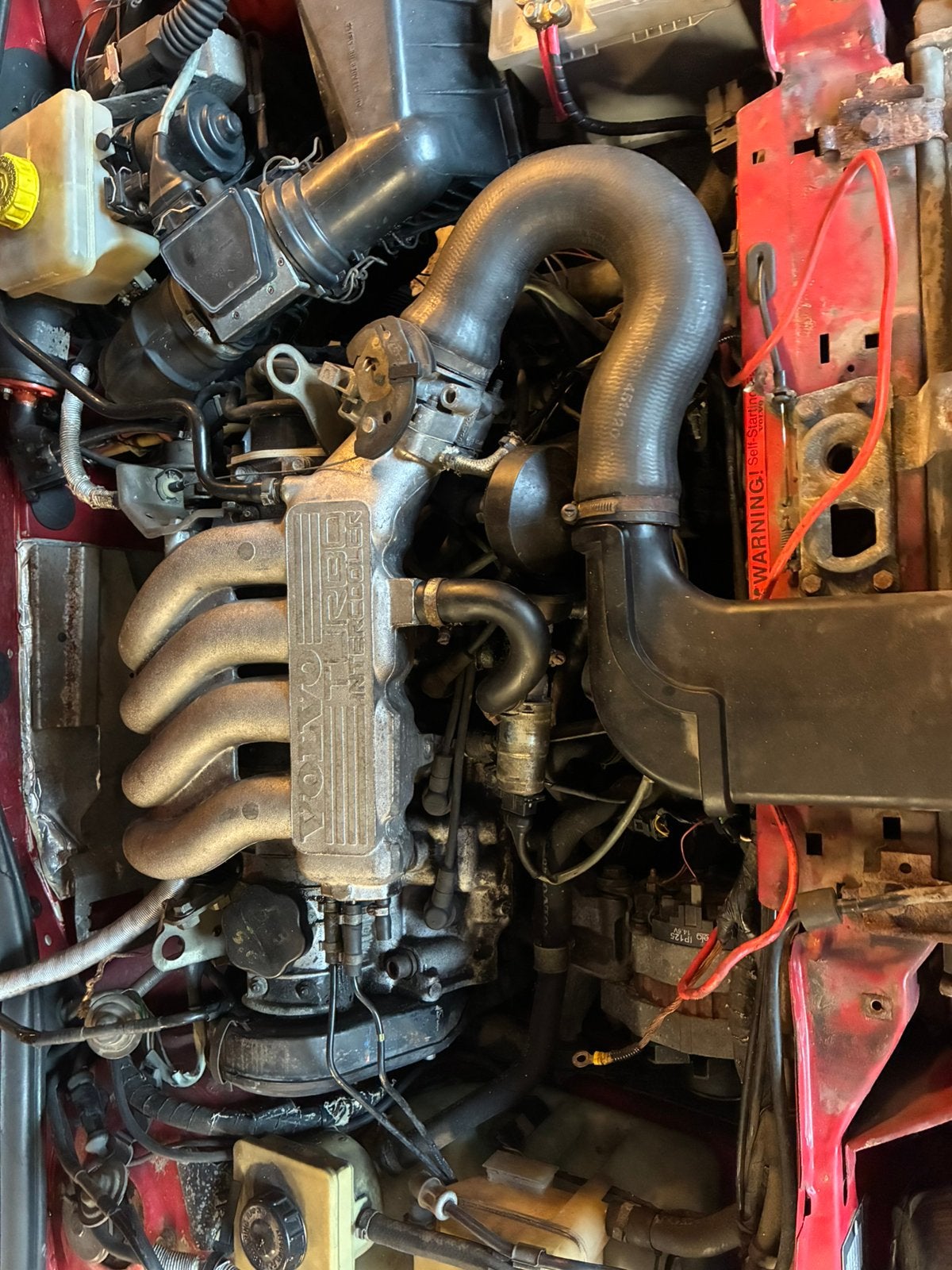 Motor volvo 400 reeks  1.7l turbo benzine, Ophalen, Volvo
