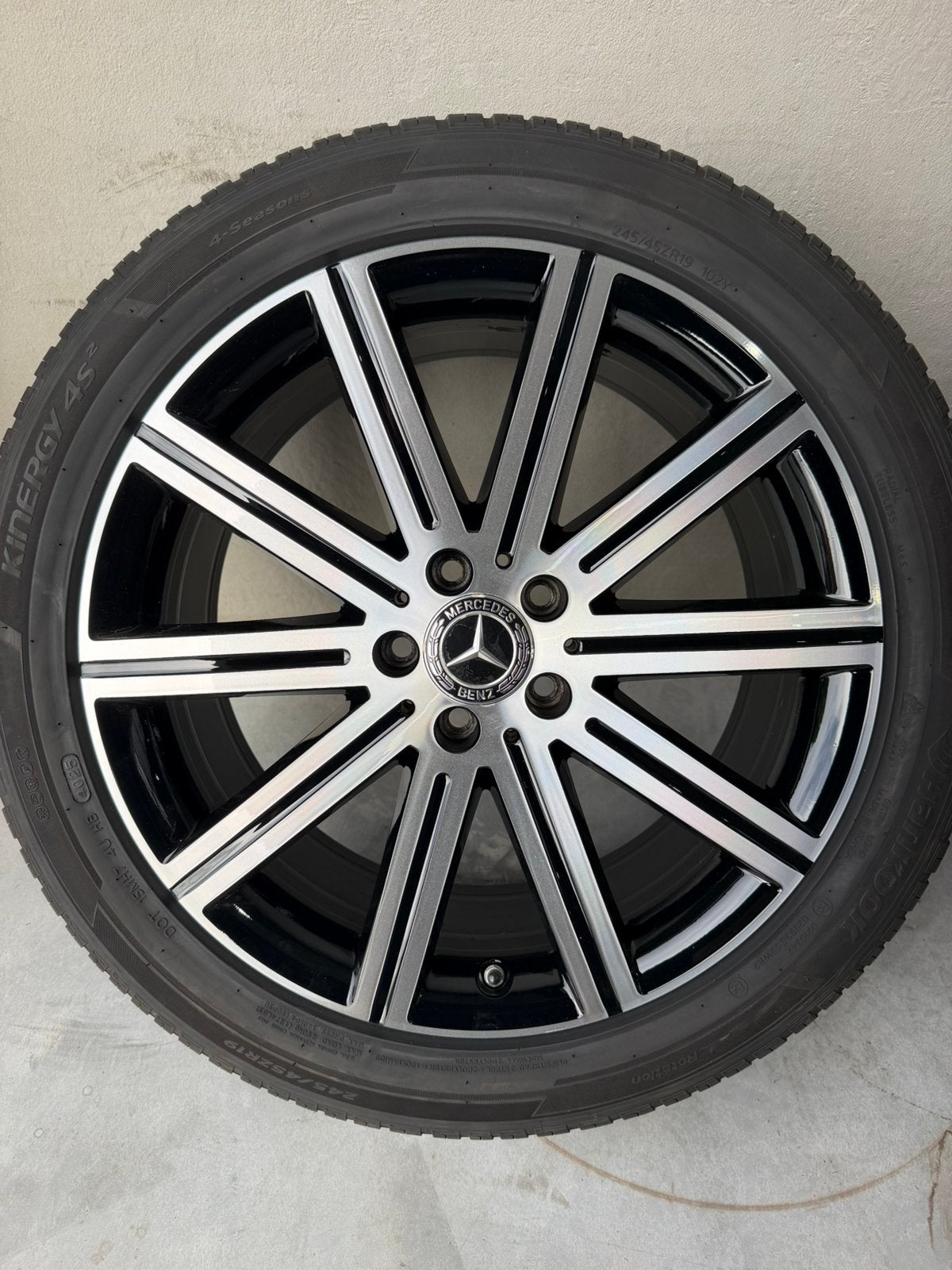 19 inch Origineel V klasse velgen met All season banden VITO, 19 inch, Banden en Velgen, Ophalen of Verzenden, All Season