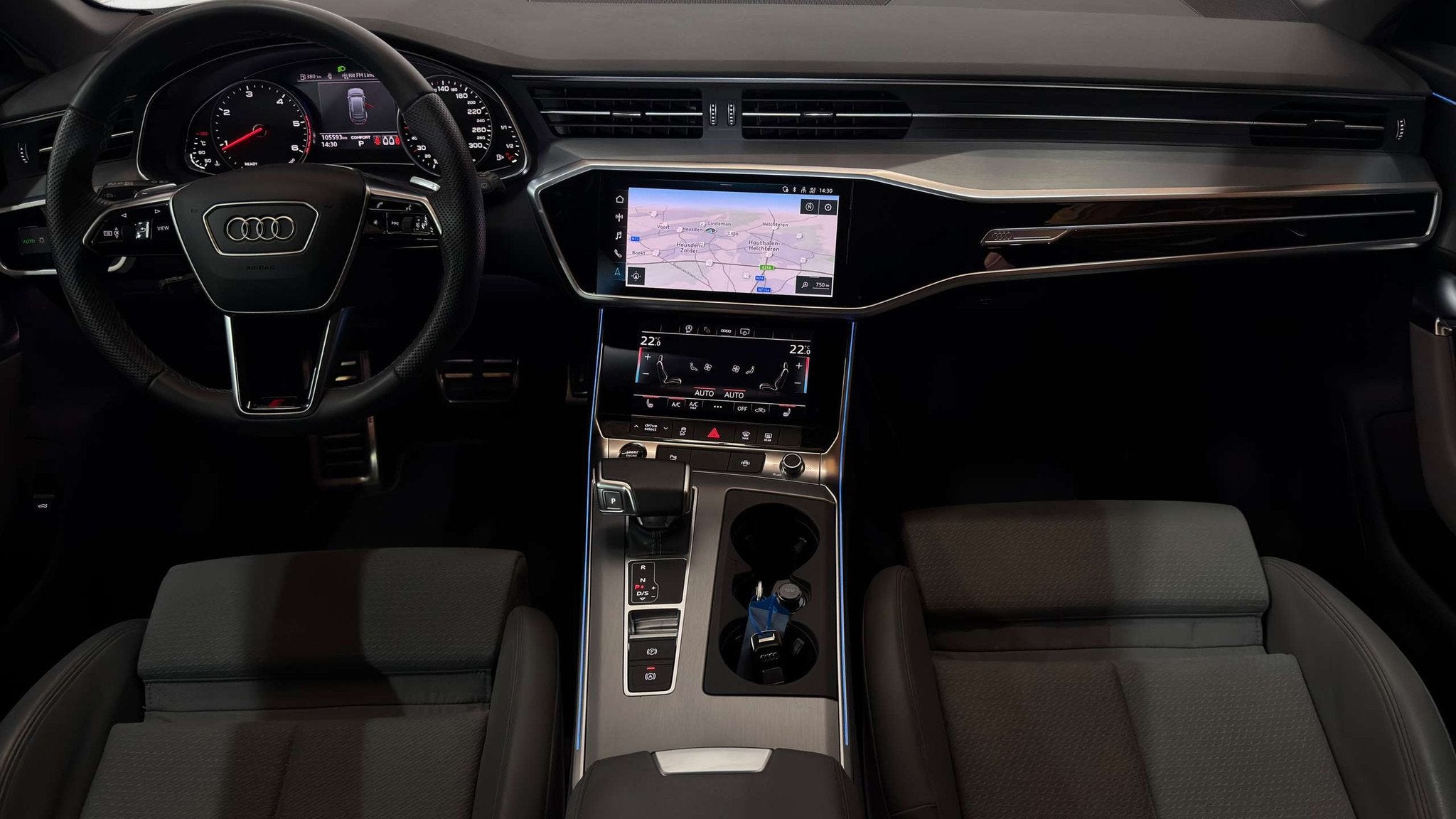 Audi A6 Avant 40 TDi S-Line Garantie Automaat EURO 6d, Automaat, Gebruikt, Euro 6, 4 cilinders