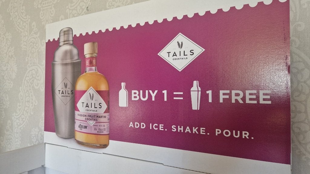 Tails Cocktails 50cl + RVS Shaker – 4 Smaken – Nieuw – 14,9%, Collections, Vins, Enlèvement ou Envoi, Neuf, Autres régions, Autres types