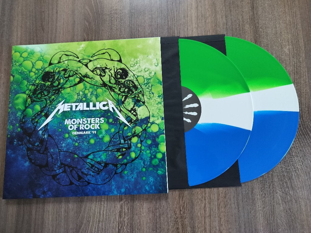 METALLICA - MONSTERS OF ROCK DENMARK '91 - 2 lp color vinyl, Gatefold hoes, Ophalen of Verzenden, Rock, LP
