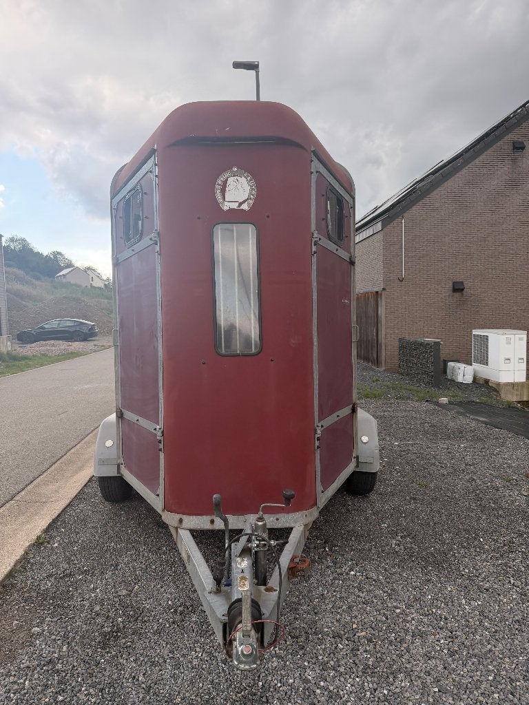 Van fautras, Dieren en Toebehoren, Ophalen, Gebruikt, 2-paards trailer