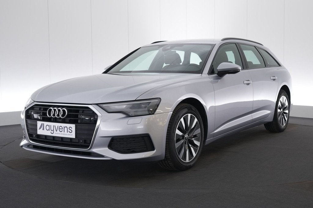 (2BRK363) AUDI A6 AVANT, Autos, Cuir, Argent ou Gris, Achat, Euro 6