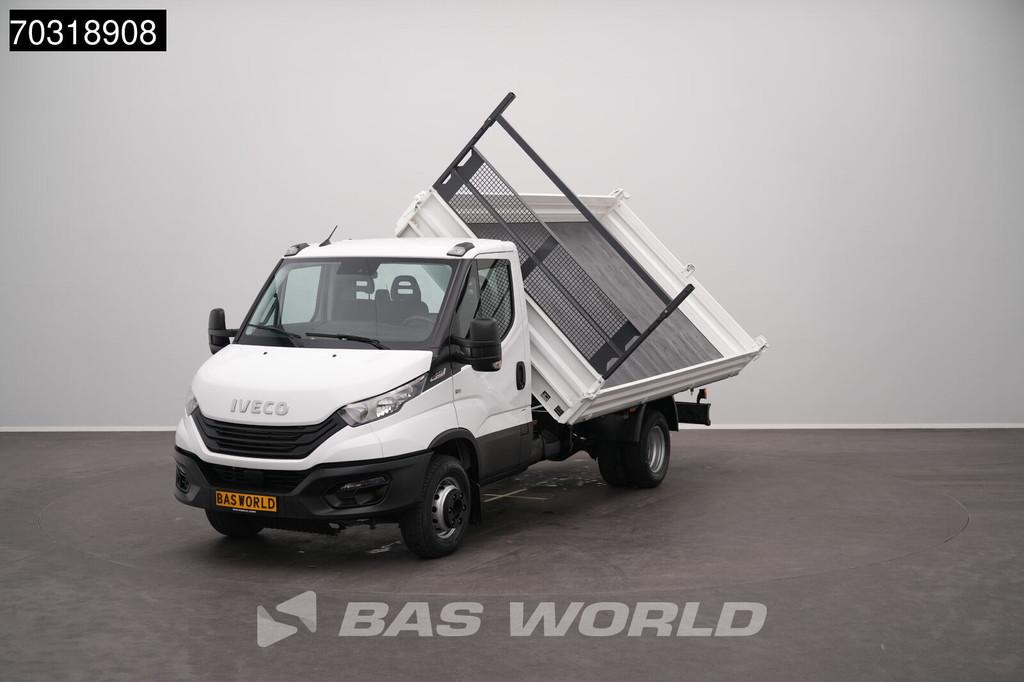 Iveco Daily 72C21 3.0L Automaat Open Laadbak Dubbellucht 210, Auto's, Stof, Gebruikt, Euro 6, 4 cilinders