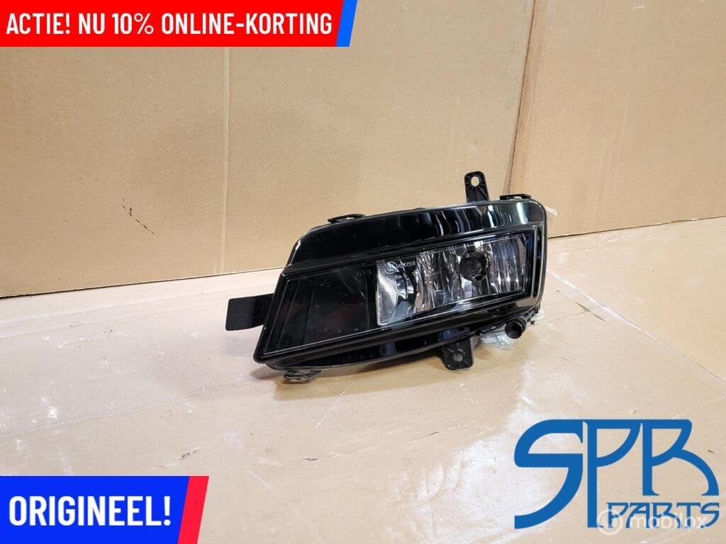 VW GOLF 7 VII MISTLAMP LINKSVOOR ORIGINEEL MIST LAMP LICHT, Gebruikt, VOLKSWAGEN, Volkswagen, Ophalen of Verzenden