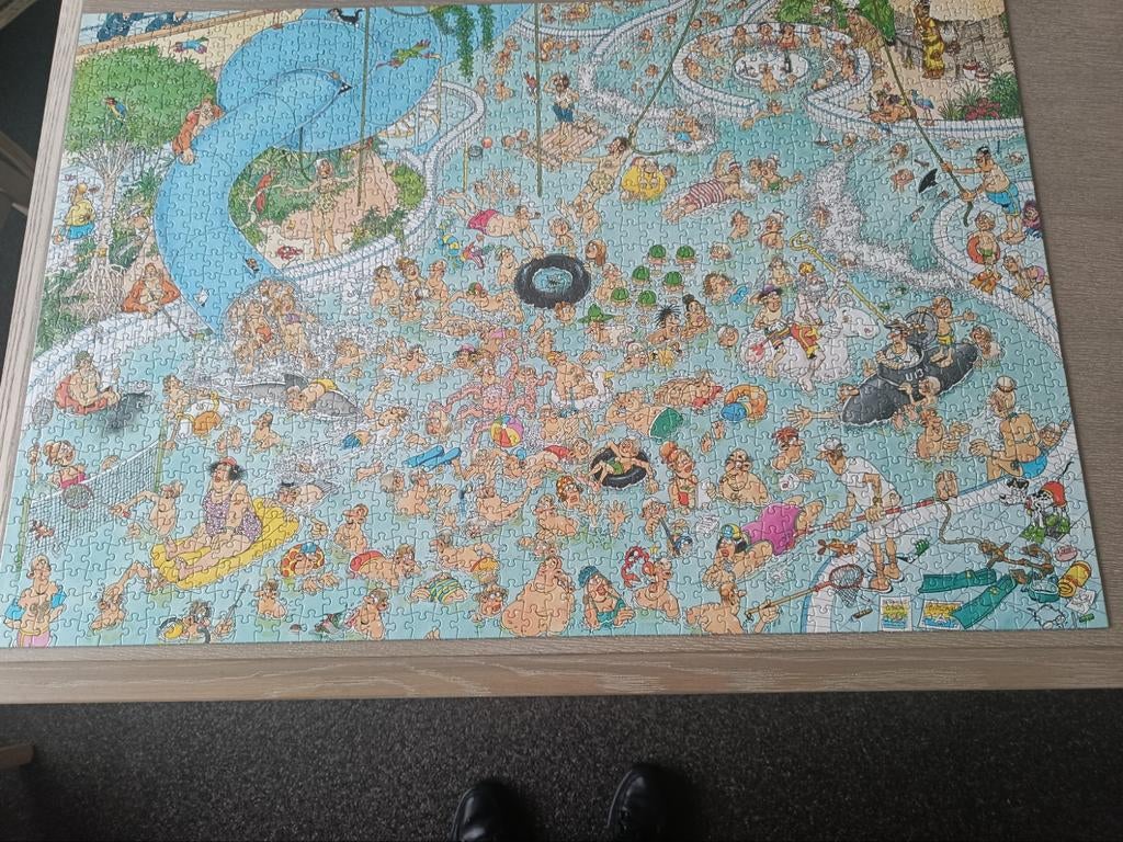 Puzzel Jan van Haasteren, Ophalen of Verzenden, 500 t/m 1500 stukjes, Zo goed als nieuw, Legpuzzel