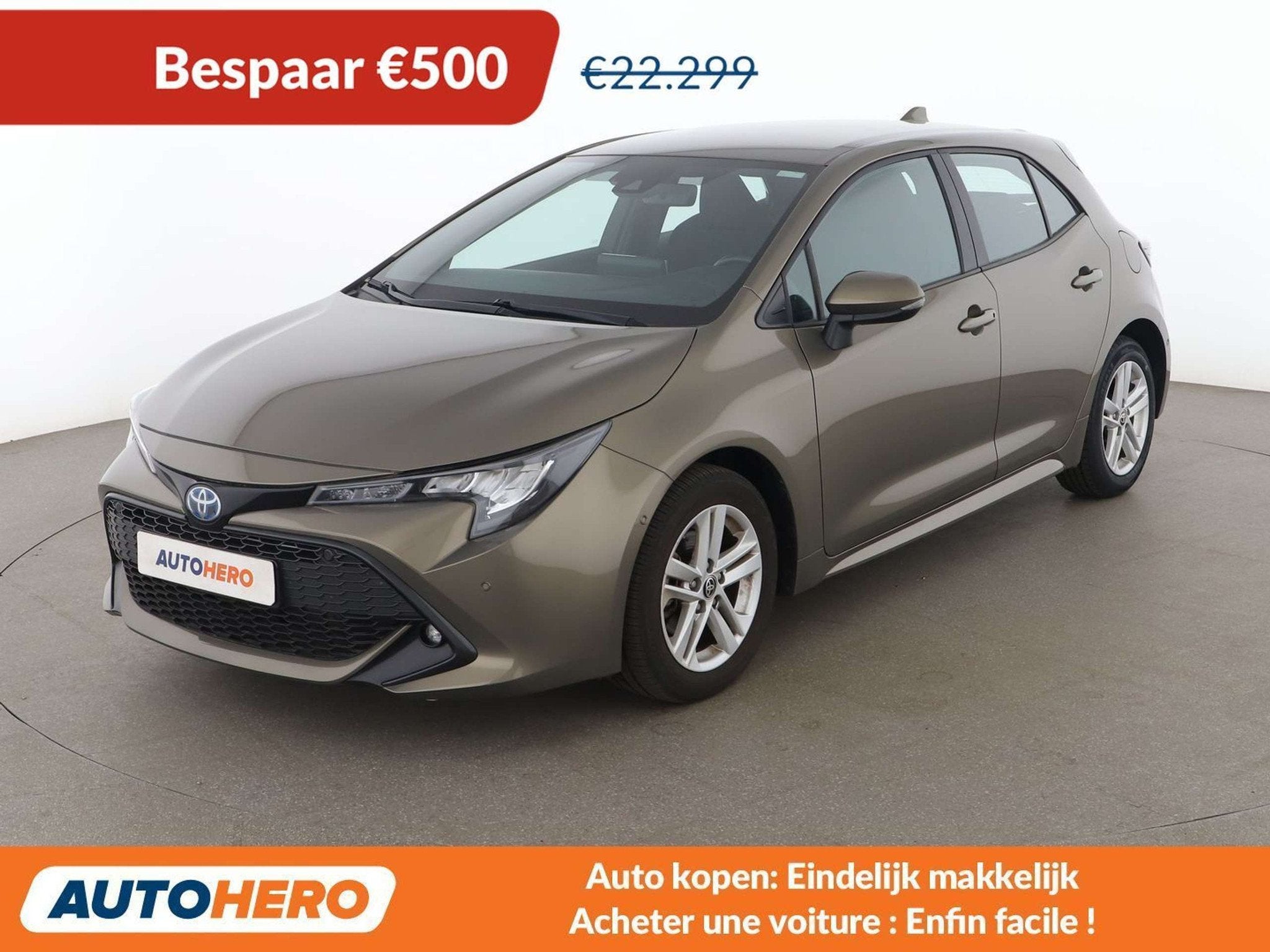 Toyota Corolla 1.8 Hybrid Active (bj 2022, automaat), Gebruikt, Corolla, Adaptive Cruise Control, 5 deurs