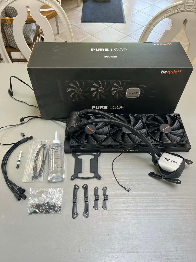 Be Quiet! Pure Loop 360mm – Watercooling CPU, Computers en Software, Ophalen of Verzenden, Gebruikt, Waterkoeling