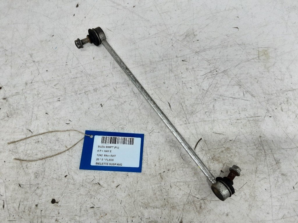 STABILISATORSTANG KOPPELSTANG LINKS VOOR Swift (ZC / ZD), Gebruikt, Mevr. I. Hauben, Rue de l'Espoir 34 34
4030  GRIVEGNÉE, BE