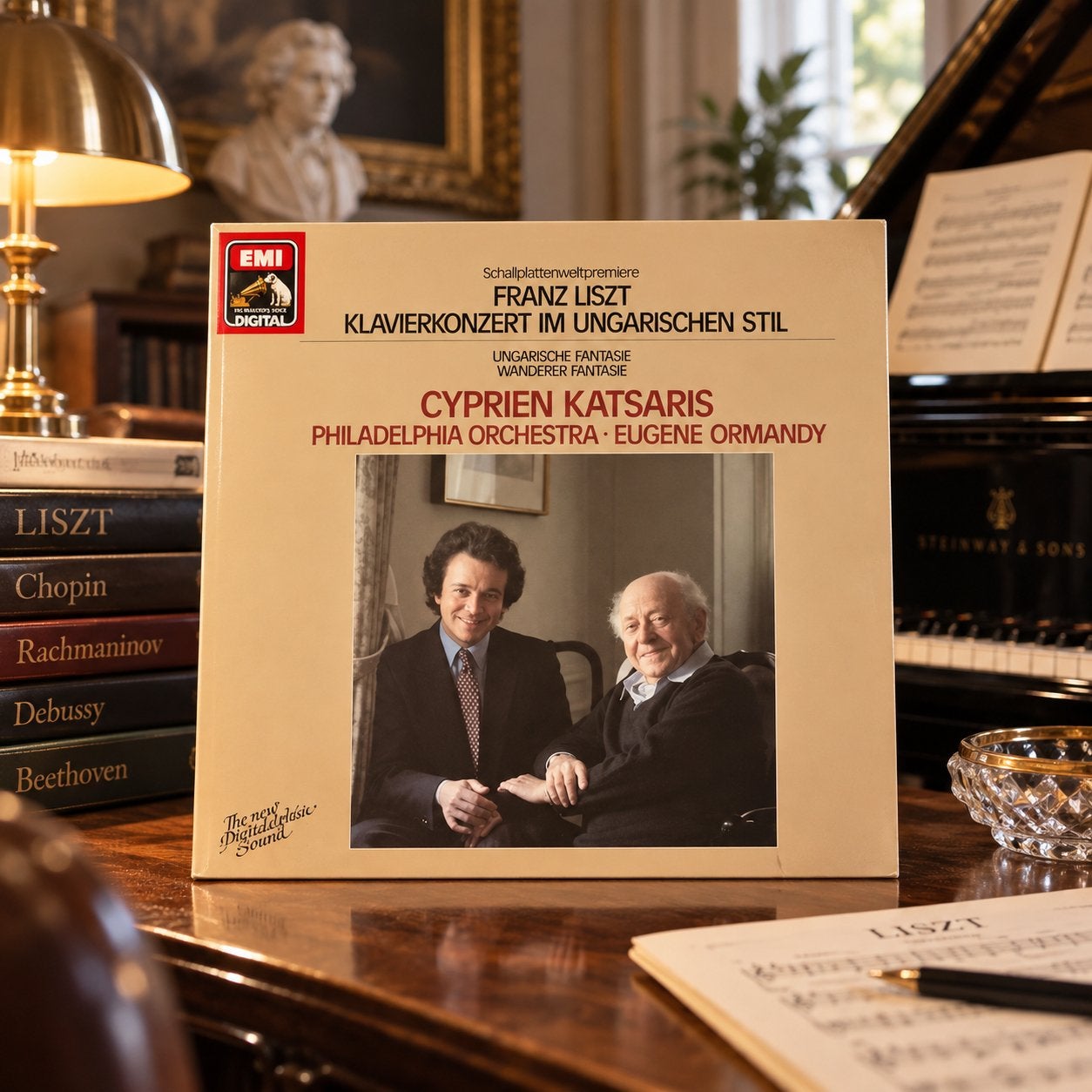 LP Franz Liszt - Klavierkonzert Im Ungarischen Stil -  Mint, LP, Ophalen of Verzenden, Zo goed als nieuw, 12 inch
