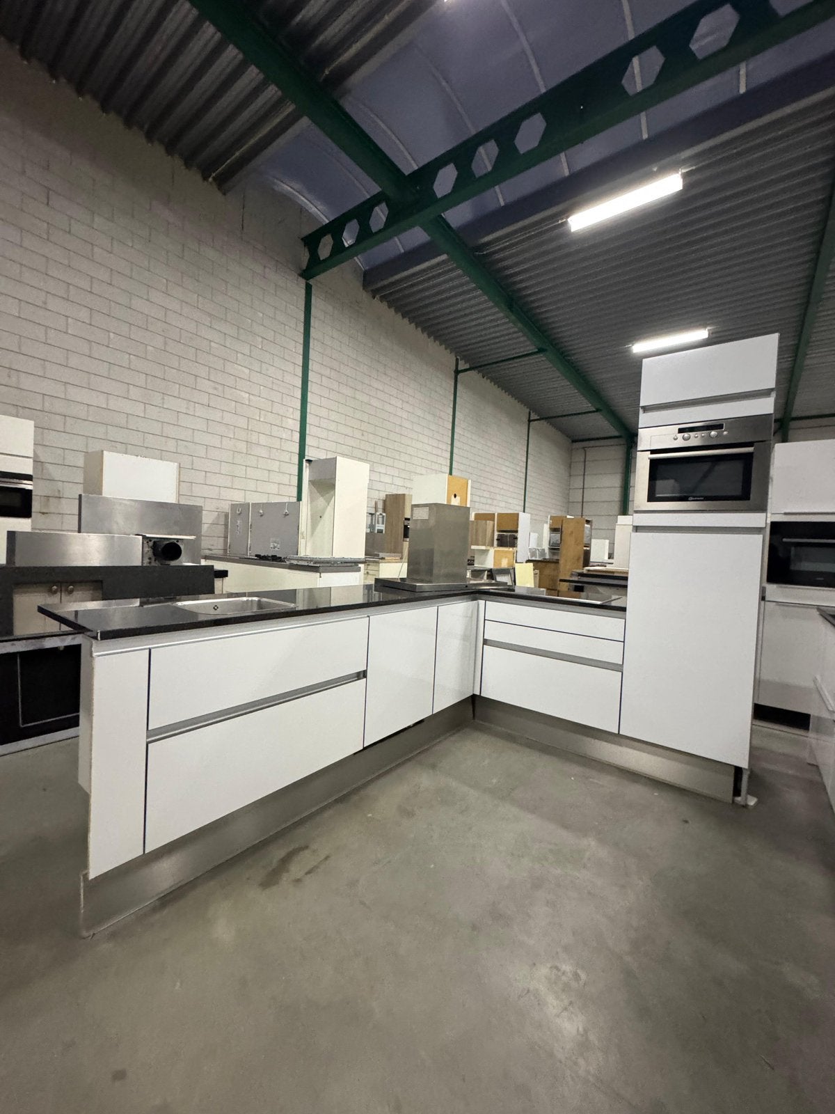 GRANIT de cuisine complet À partir 3500€ MAINTENANT 2999, Sans poignée, Enlèvement ou Envoi, Granit ou Pierre, Blanc