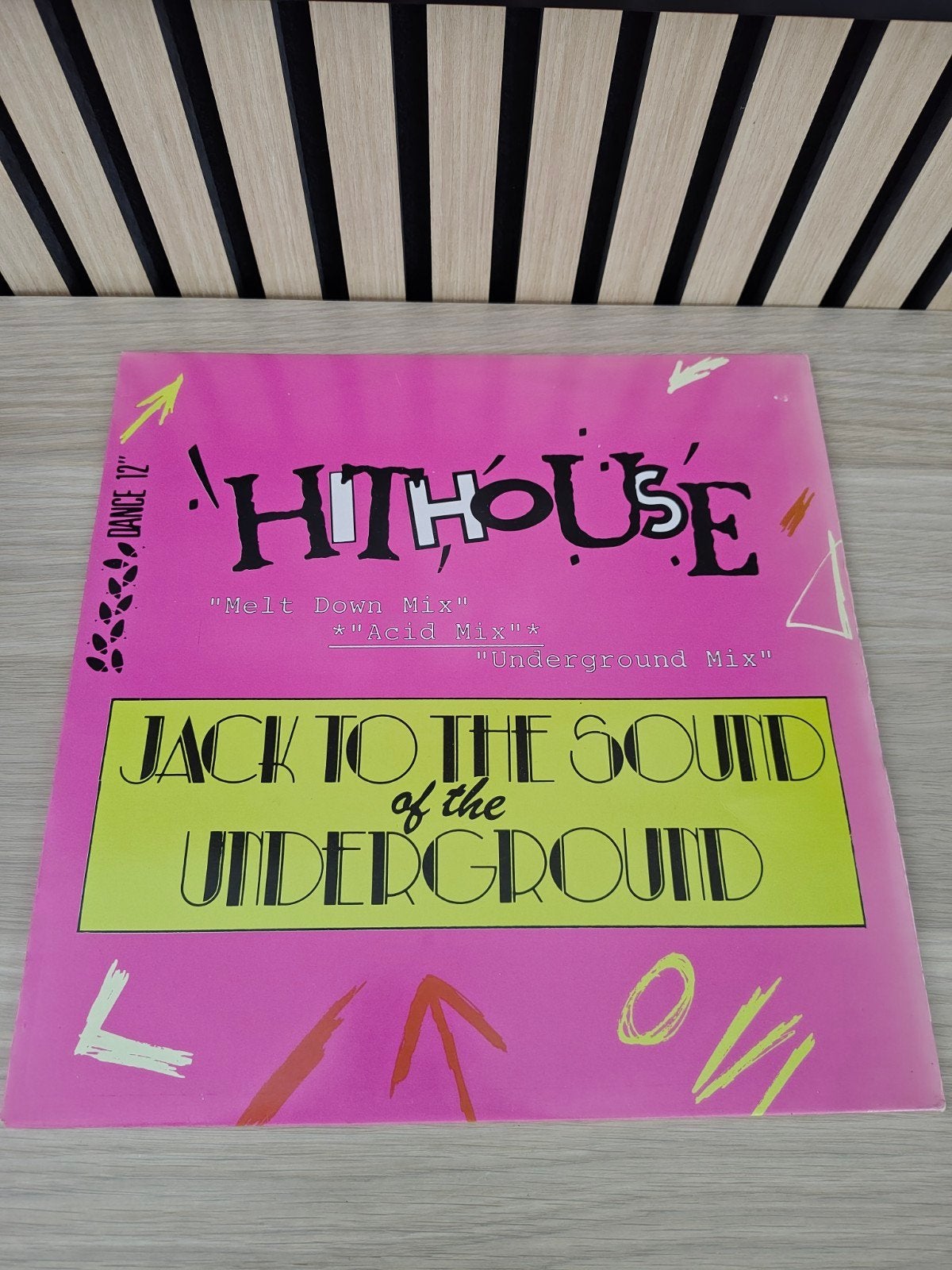 Vinyle 33 tours hithouse jack to the sound of the Undergroun, CD & DVD, Vinyles | Dance & House, Enlèvement ou Envoi