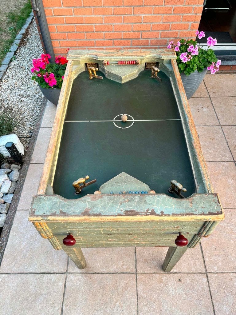 Ancien jeu de bistrot année 1950, Antiek en Kunst, Antiek | Speelgoed, Ophalen