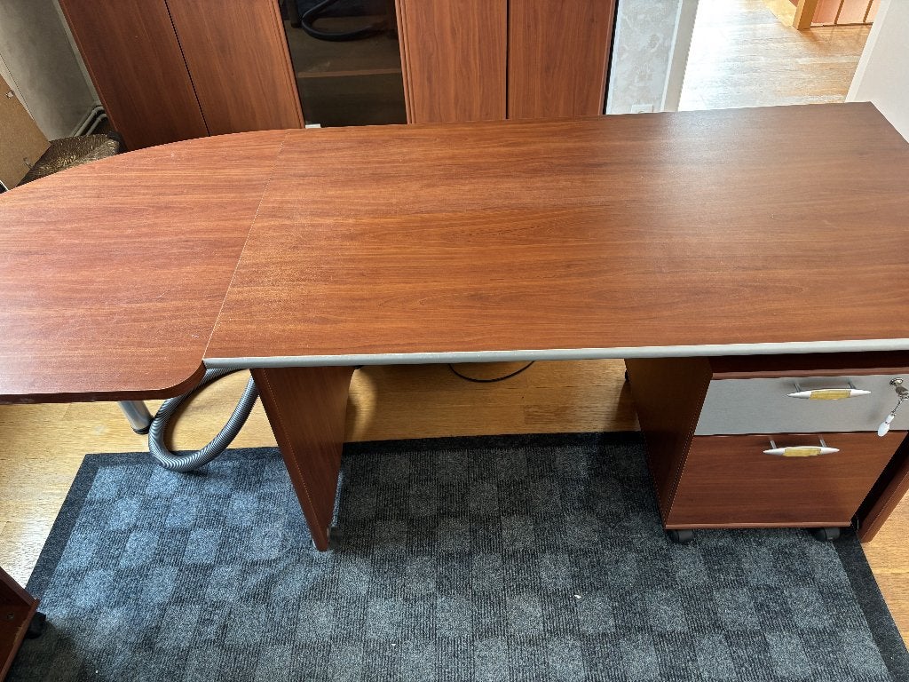 Bureau, 225 cm, Utilisé, 80 cm, Enlèvement