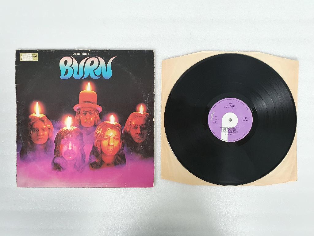 LP Deep Purple - Burn, Enlèvement ou Envoi, Utilisé