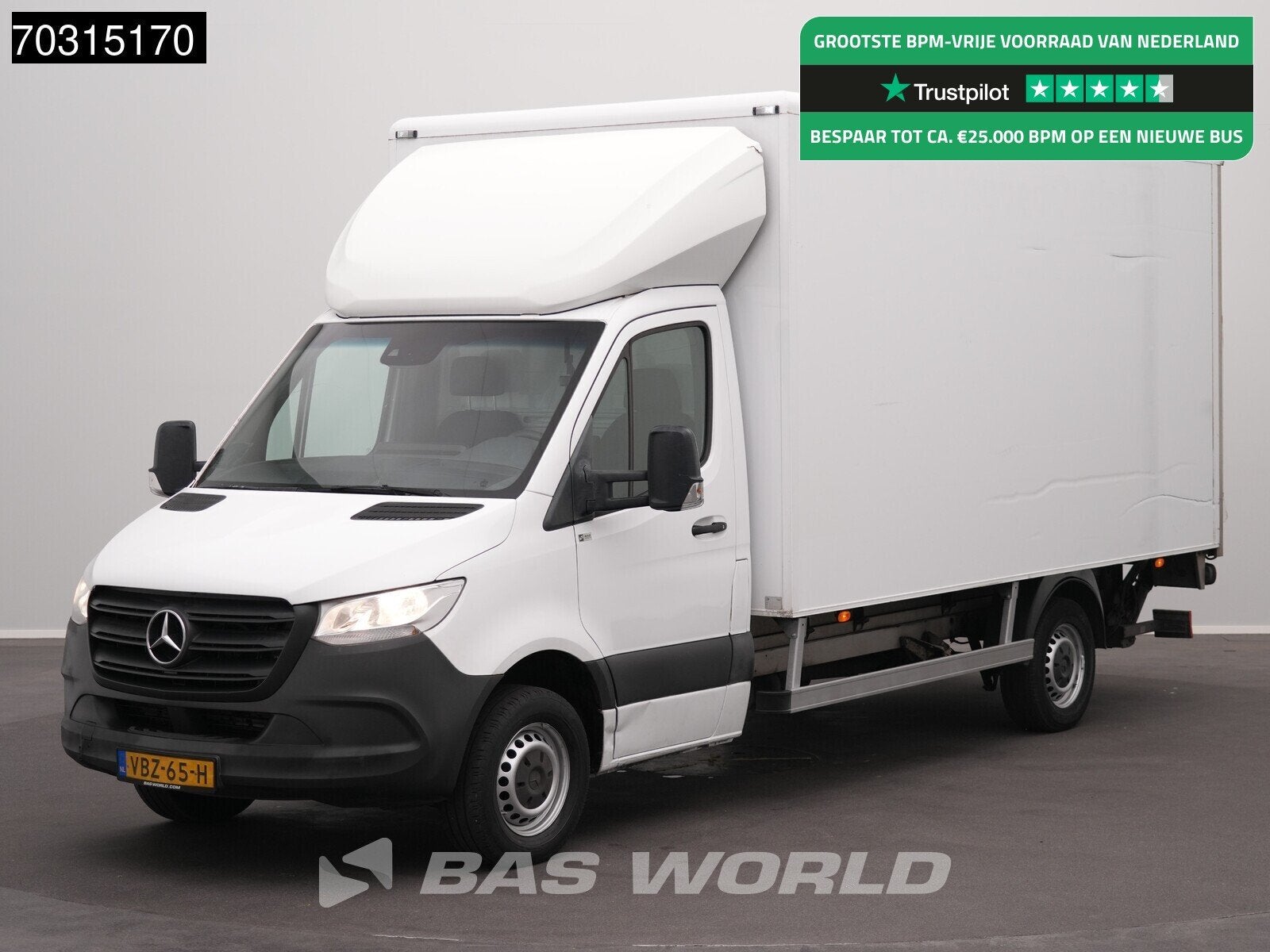 Mercedes Sprinter 316 CDI Automaat D'Hollandia Laadklep Zijd, Climatisation automatique, Achat, Euro 6, Entreprise