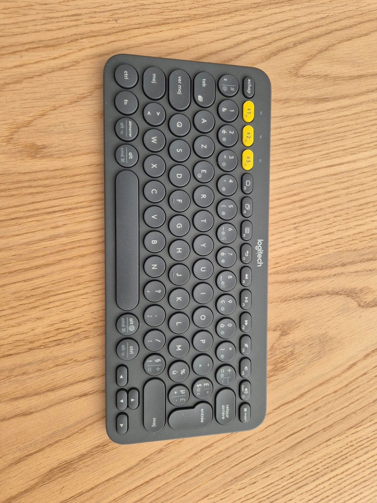 Bluetooth toetsenbord Logitech k380, Enlèvement ou Envoi, Azerty