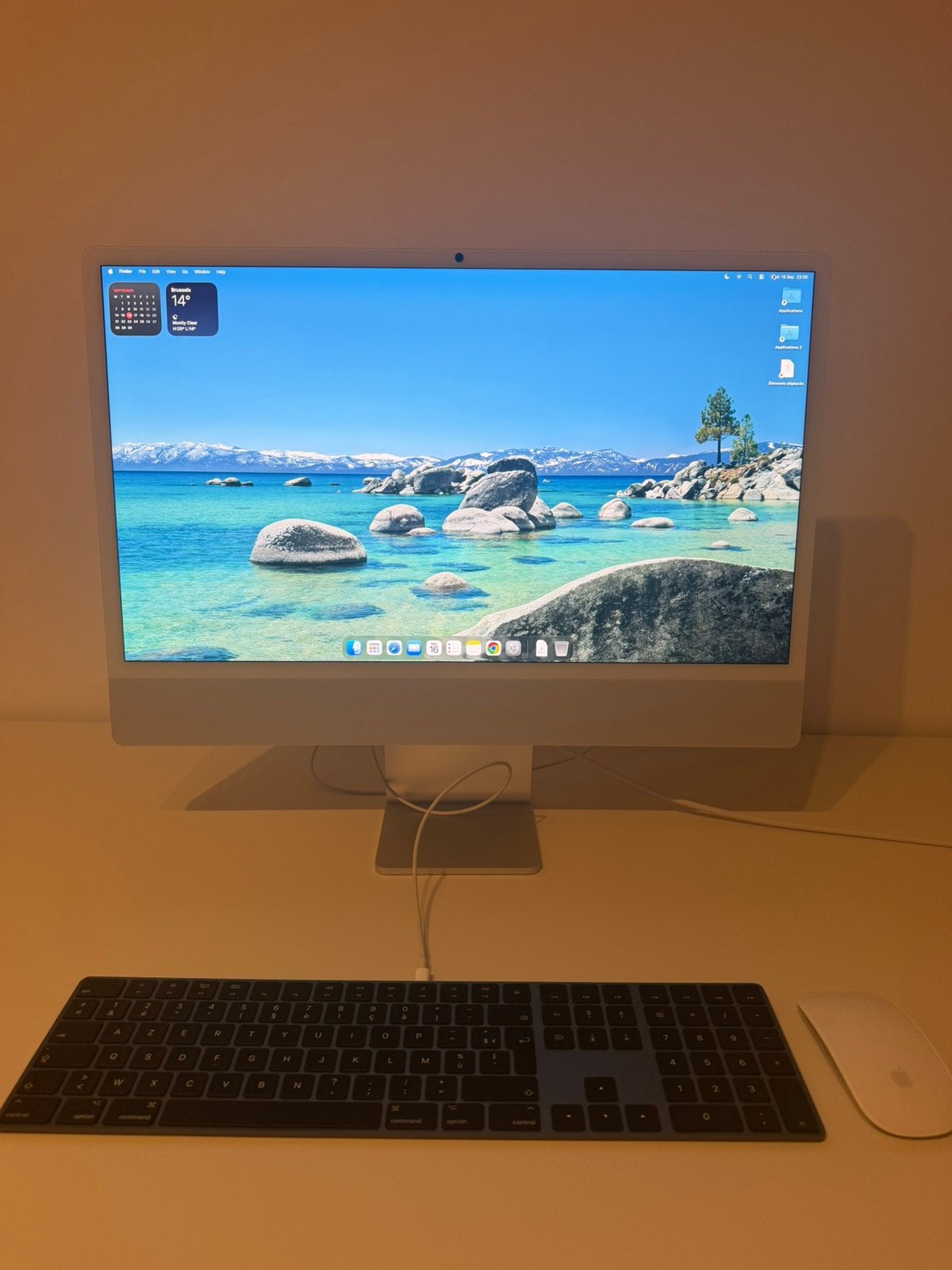 iMac 24” M4 2024 – 16 Go / 256 Go + clavier & souris Apple, Enlèvement, SSD, 16 GB, Comme neuf