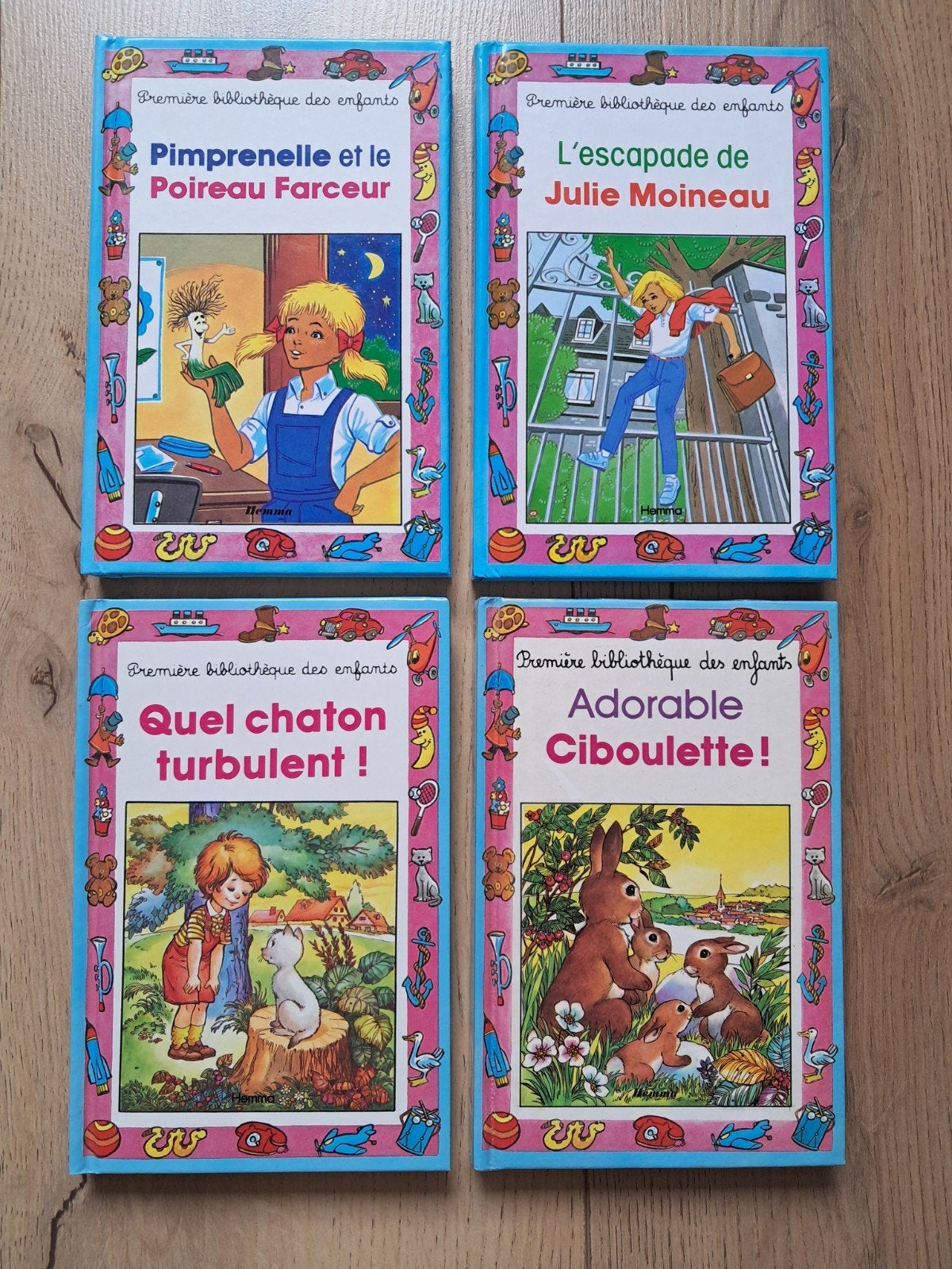 Lot de 4 livres "Première bibliothèque des enfants", Garçon ou Fille, Enlèvement ou Envoi, Fiction général, Utilisé