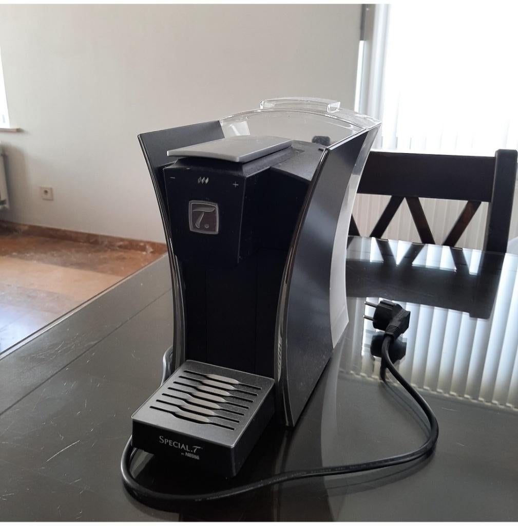 Theemachine, Ophalen, Zo goed als nieuw