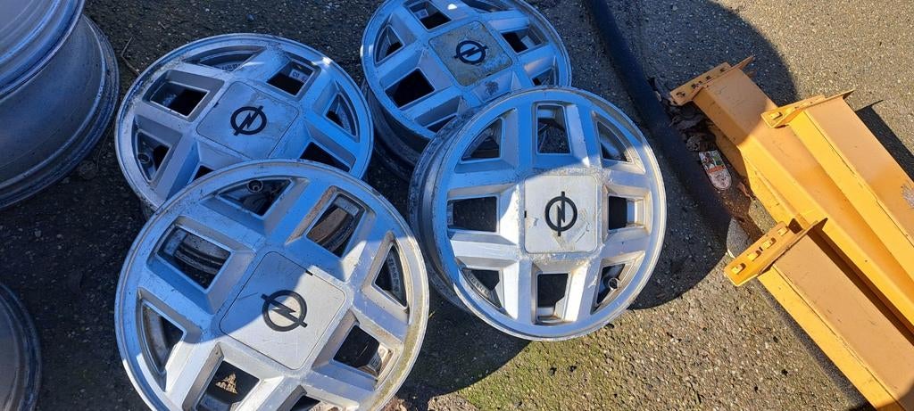 Opel gsi velgen, Auto-onderdelen, Banden en Velgen, Ophalen, Velg(en)