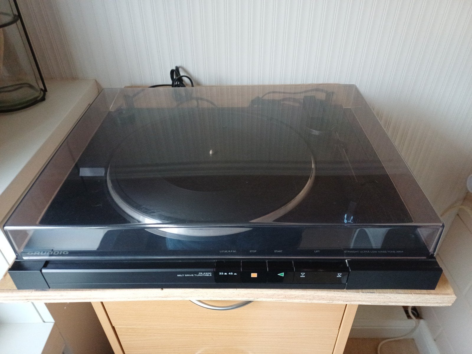 ​Grundig PS 4200 Platenspeler / Pick-up (Belt Drive), Ophalen, Platenspeler, Overige merken