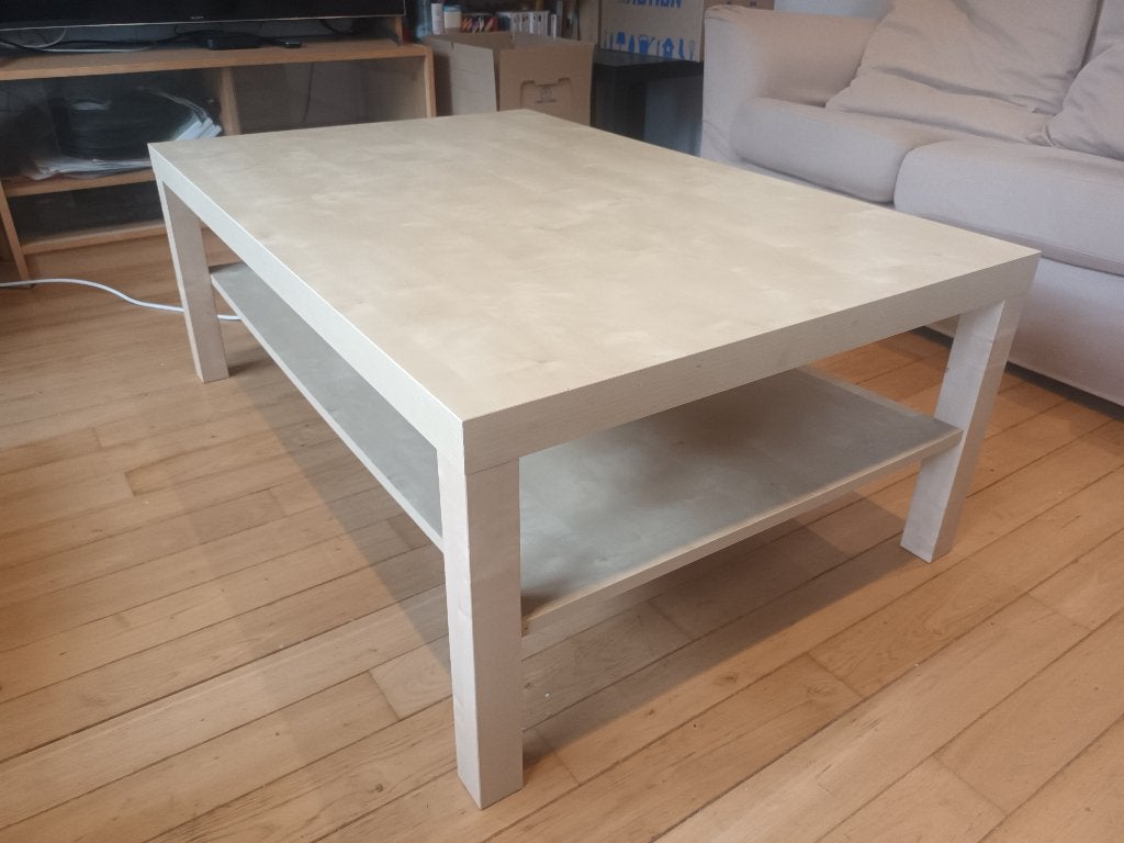 Table de salon, Maison & Meubles, 100 à 150 cm, Comme neuf, Enlèvement, 50 à 100 cm
