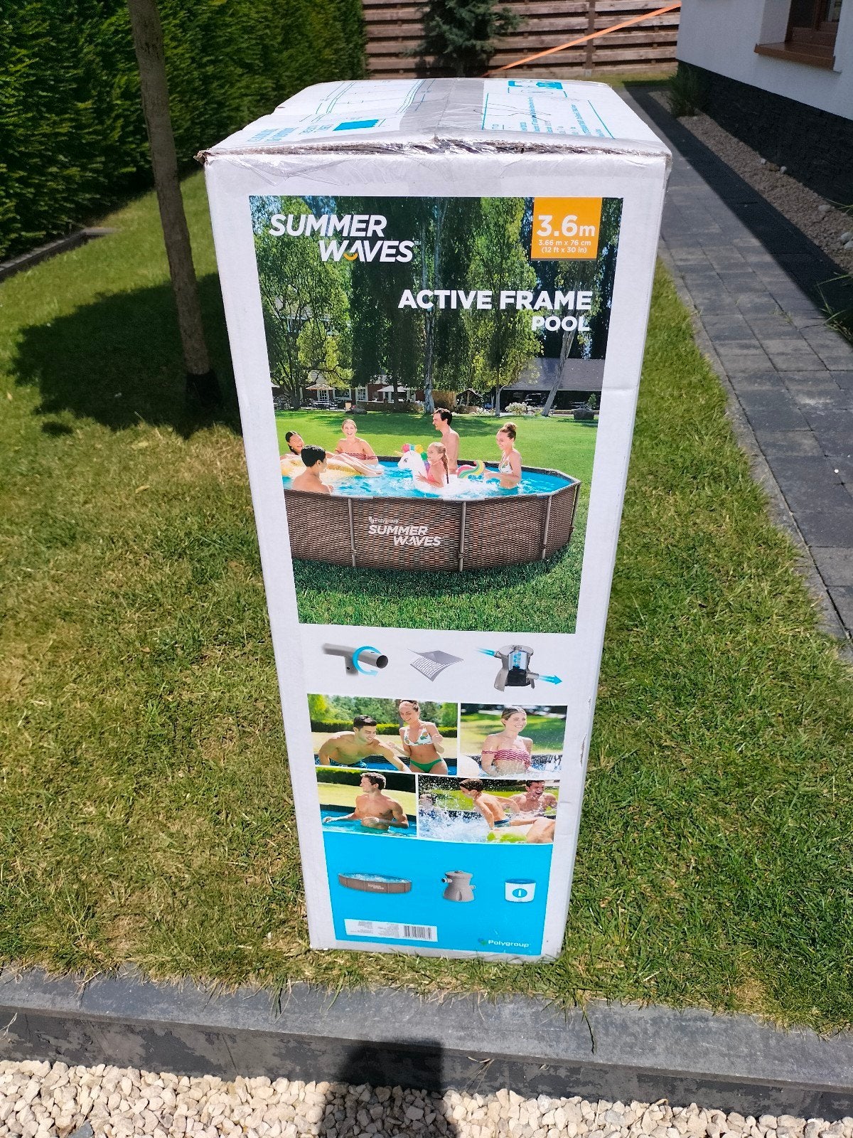 Zwembad 3,66m, Tuin en Terras, Ophalen
