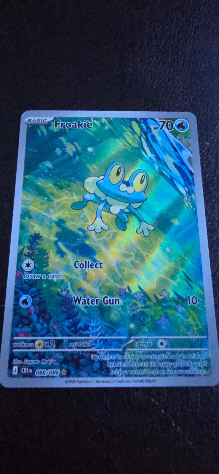 Carte Pokémon Froakie Chaos Rising, Enlèvement