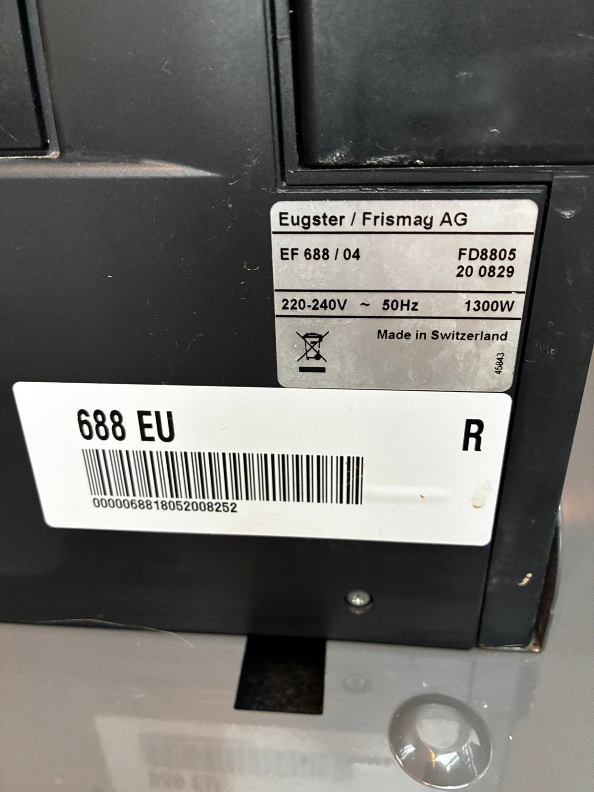 Bosch volautomatisch koffiemachiene en stomer, Zakelijke goederen, Ophalen, Gebruikt, Koffie en Espresso