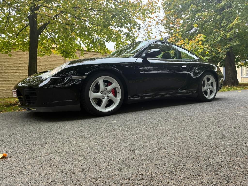 Porsche 996 4s, Auto's, Porsche, Automaat, Zwart, Zwart, Leder