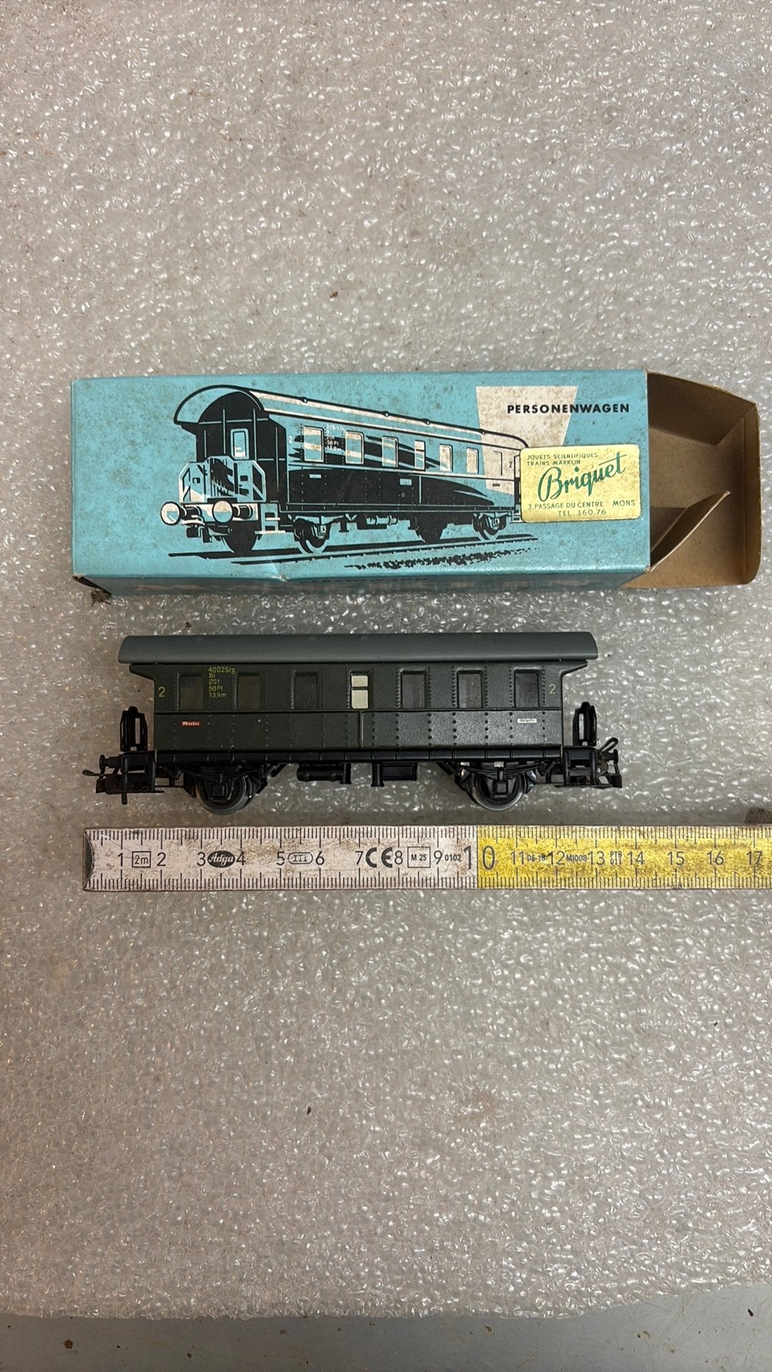 Wagon 2 avec boîte, Hobby & Loisirs créatifs, Enlèvement ou Envoi, Comme neuf, Wagon
