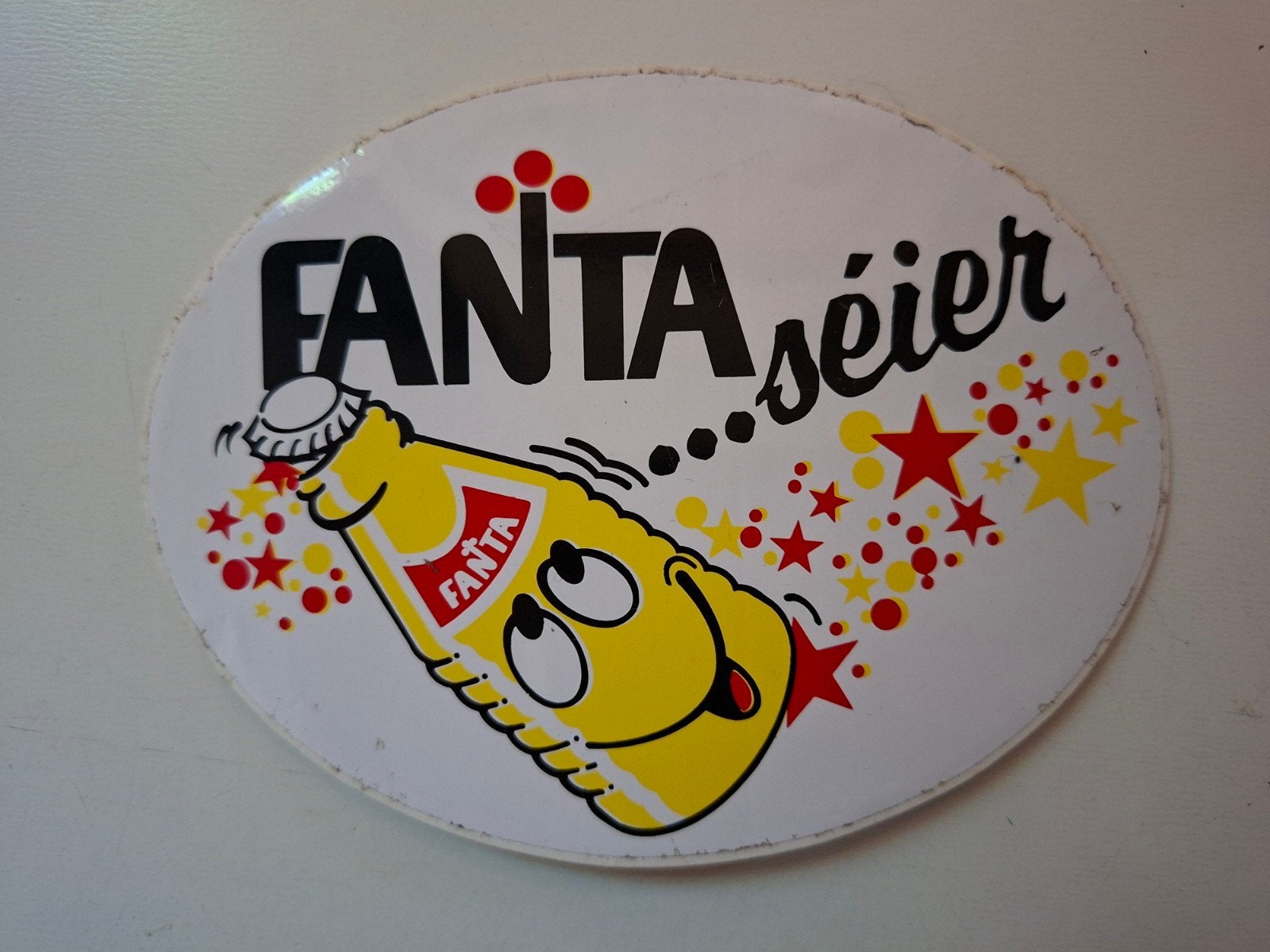 Autocollant Old Fanta, Collections, Enlèvement ou Envoi, Comme neuf, Marque
