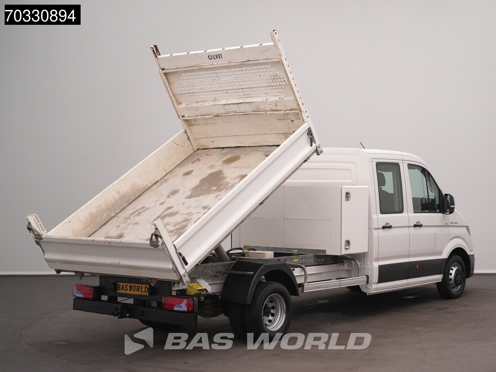 MAN TGE 5.120 Dubbel Cabine Kipper met Kist Dubbellucht 3,5t, Autos, Achat, Euro 6, Entreprise, MAN