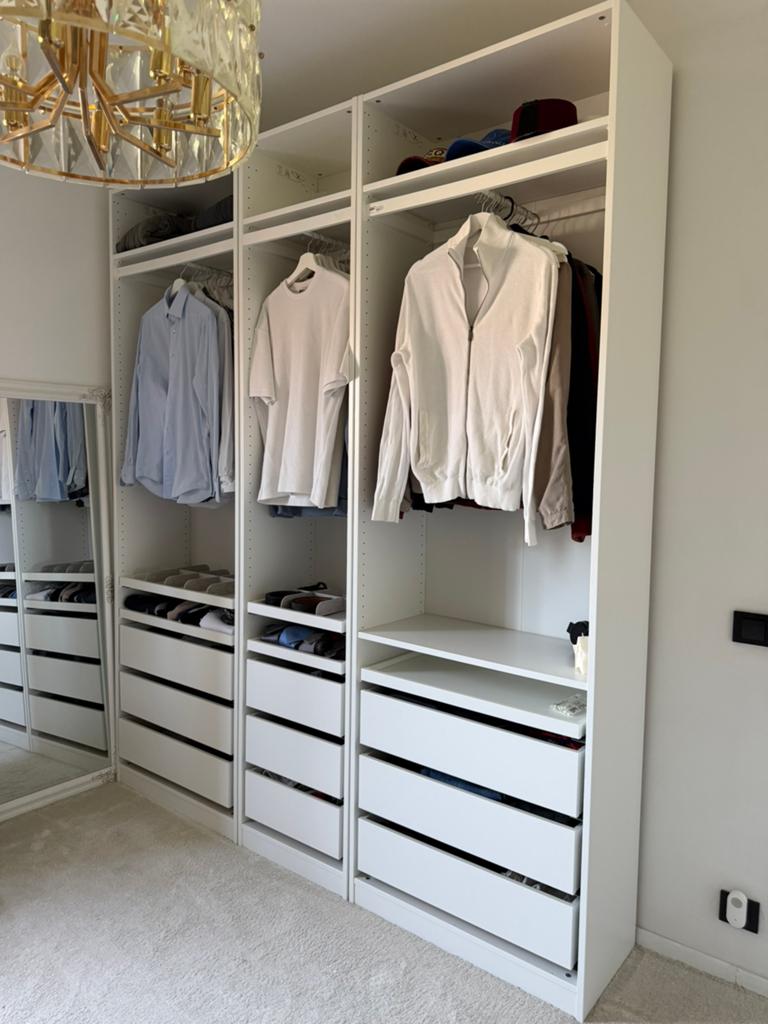 Dressing IKEA PAX blanc, Enlèvement, Comme neuf